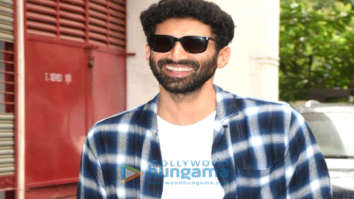 Photos: Aditya Roy Kapur snapped at T-Series’ office in Andheri