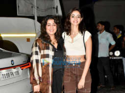 Photos: Ananya Panday, Karan Johar, Apoorva Mehta and Charmee Kaur snapped at Kalina Airport