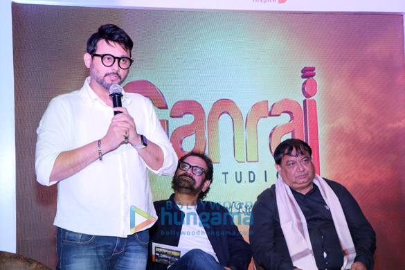 photos anees bazmee and swapnil joshi attend the inauguration of shreyash jadhavs ganraj studios 2