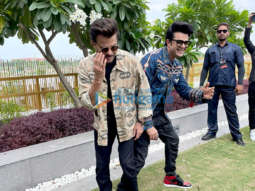 Photos: Anil Kapoor and Maniesh Paul promote JugJugg Jeeyo in Lucknow