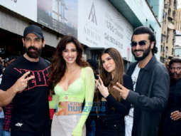 Photos: Arjun Kapoor, John Abraham, Disha Patani and Tara Sutaria snapped promoting their film Ek Villain Returns