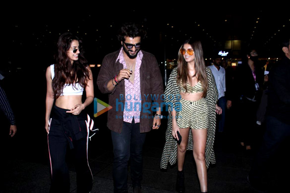 Photos: Arjun Kapoor, Tara Sutaria, Disha Patani and Manushi Chhillar snapped at the airport Photos: Arjun Kapoor, Tara Sutaria, Disha Patani and Manushi Chhillar snapped at the airport