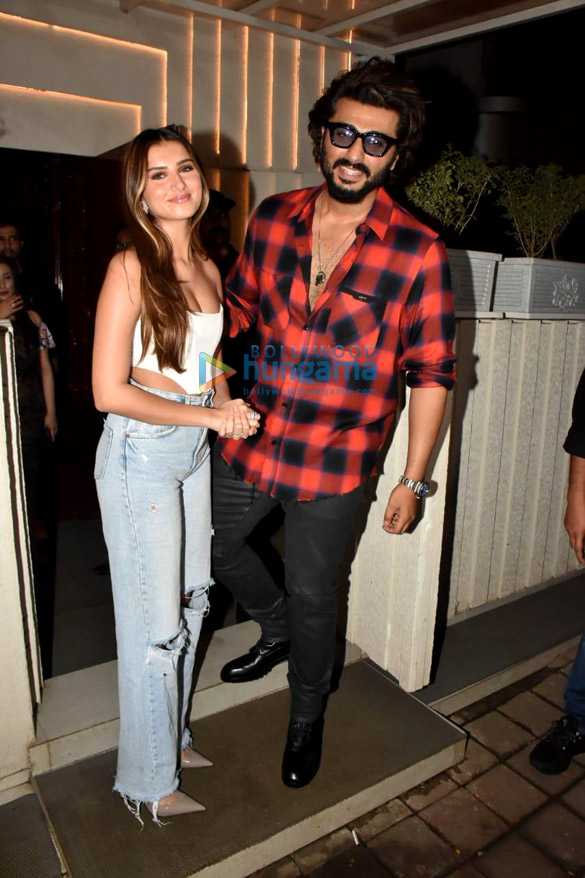 Photos: Arjun Kapoor and Tara Sutaria spotted in Bandra