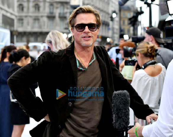 photos brad pitt aaron taylor johnson brian tyree henry joey king and others snapped at bullet train london premiere 5