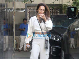 Photos: Malaika Arora snapped outside a clinic in Khar