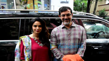 Photos: Mallika Sherawat and Rajat Kapoor snapped at The Kitchen Garden in Bandra