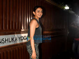 Photos: Rakul Preet Singh spotted at Anshuka Yoga in Bandra