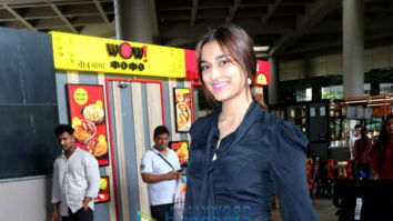Photos: Saiee Manjrekar, Tabu, Karan Johar and others snapped at the airport