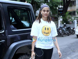 Photos: Saiee Manjrekar snapped in Juhu