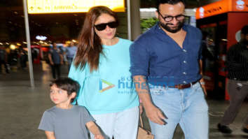 Photos: Saif Ali Khan, Kareena Kapoor Khan, Taimur Ali Khan and Kriti Sanon snapped at the airport
