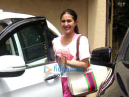 Photos: Sara Ali Khan and Neeti Mohan spotted at Pilates class