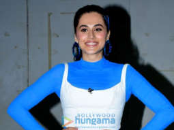 Photos: Taapsee Pannu and Mithali Raj snapped promoting their film Shabaash Mithu on the sets of Dance Deewane Juniors