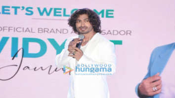 Photos: Vidyut Jammwal snapped at Lyne brand launch at The Lalit in Mumbai
