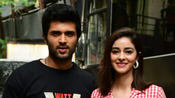 Photos: Vijay Deverakonda and Ananya Panday snapped promoting their film Liger