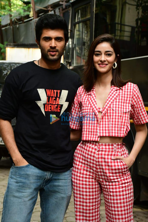 photos vijay deverakonda and ananya panday snapped promoting their film liger 2