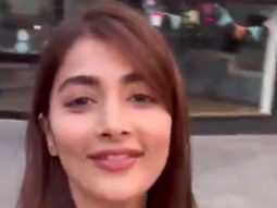 Pooja Hegde enjoys her evening walk