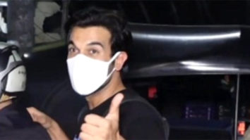 Rajkummar Rao has a conversation with paps about his film Hit