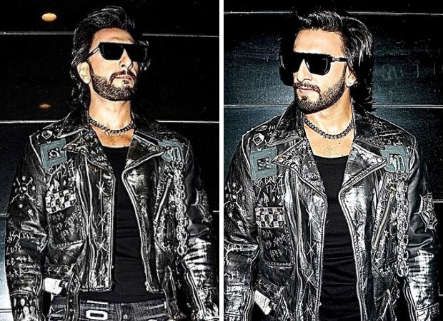 Ranveer Singh: Chains and Dust Leather Jacket