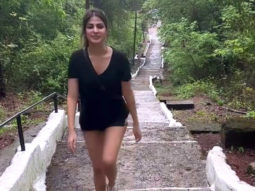 Rhea Chakraborty spends time in nature’s beauty