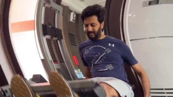 Riteish Deshmukh shares the struggle of leg exercise