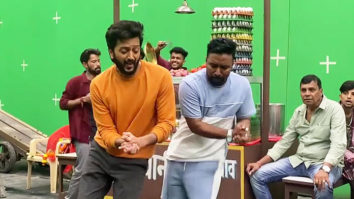 Riteish Deshmukh’s entertaining dance in between shots