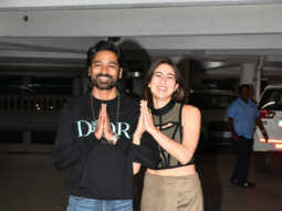 Sara Ali Khan greets paparazzi with ‘namaste’ as she reunites with Atrangi Re co-star Dhanush for The Gray Man bash hosted for Russo Brothers