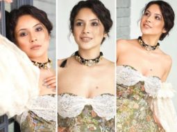 Shehnaaz Gill exudes old world charm in printed gown worth Rs. 61,390 in her latest photo-shoot