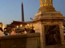 Shilpa Shetty enjoys a breezy drive in Paris