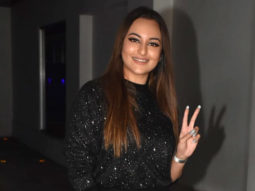 Sonakshi Sinha dazzles in black outfit as she attends Huma Qureshi’s birthday bash