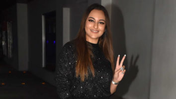 Sonakshi Sinha dazzles in black outfit as she attends Huma Qureshi’s birthday bash