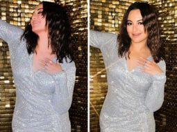 Sonakshi Sinha shines bright like a diamond in sparkly bodycon mini dress