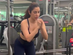 Sophie choudry gives a sneak peak into her Friday workout