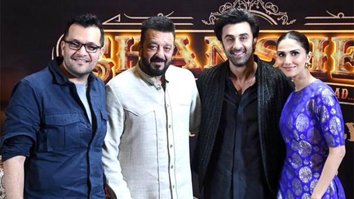 Team Shamshera’s blockbuster Rapid Fire: Ranbir Kapoor, Sanjay Dutt, Vaani, Karan Malhotra Team Shamshera’s blockbuster Rapid Fire: Ranbir Kapoor, Sanjay Dutt, Vaani, Karan Malhotra