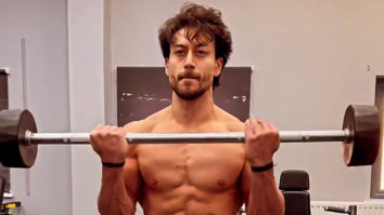 Tiger Shroff shows off his flawless body while working out