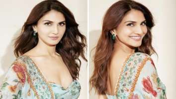 Vaani Kapoor channels ethnic vibes in a pastel floral anarkali in her latest pictures