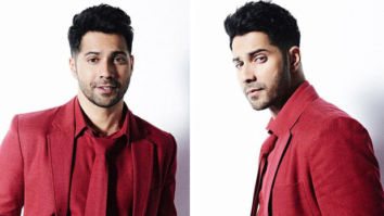 Varun Dhawan looks suave in red coloured suit for Koffee with Karan season 7