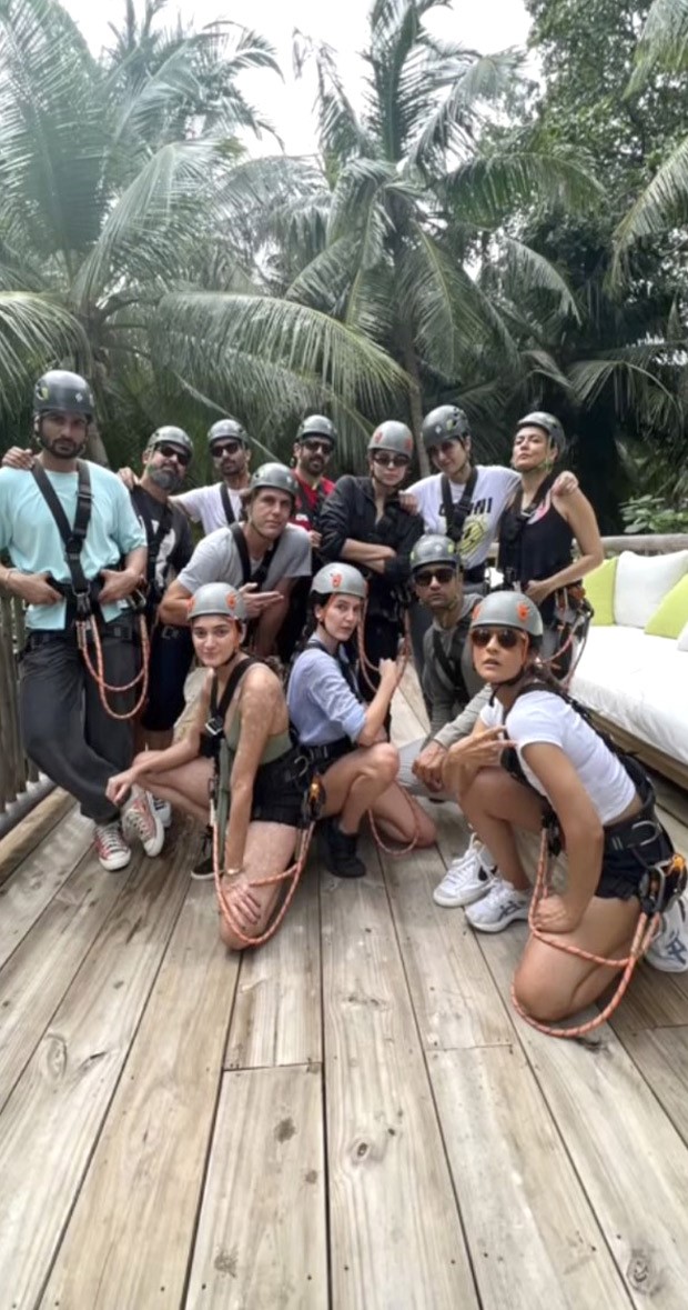 Vicky Kaushal and Katrina Kaif enjoy ‘the best part of life’ as they try zip-lining with Sunny, Sharvari Wagh, Kabir Khan and friends in Maldives