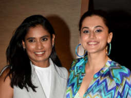 Photos: Taapsee Pannu and Mithali Raj snapped at the promotions of their film Shabaash Mithu