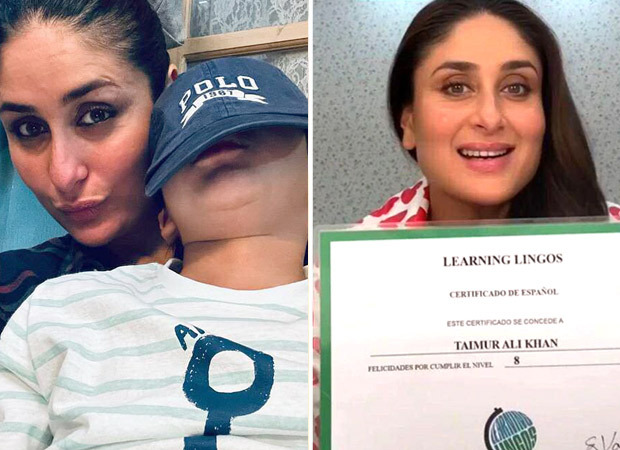 Kareena Kapoor Khan flaunting this Spanish certificate of her son Taimur Ali Khan is every mother ever!