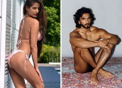 Varun Dhawan New Fuck Sex - Poonam Pandey applauds Ranveer Singh's naked photoshoot; says he beat her  at her own game : Bollywood News - Bollywood Hungama