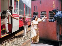 DDLJ in Switzerland once again! Shahid Kapoor and Mira Rajput recreate this iconic scene of Shah Rukh Khan and Kajol