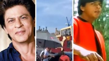 Video of Shah Rukh Khan sporting a red jacket for Dunki shoot in London goes viral; fans compare it to ‘Chaiyya Chaiyya’ from Dil Se