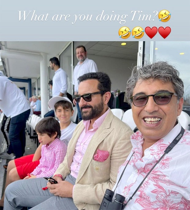 Taimur Ali Khan enjoying his ‘first’ cricket match in London is a sight to see; mother Kareena Kapoor Khan shares photos