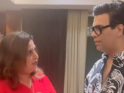 20 seconds of Karan Johar and Farah Khan roasting each other