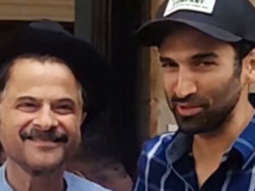 Aditya Roy Kapur and Anil Kapoor pose together