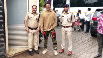 Akshay Kumar and Sadia Khateeb spotted at Kalina Airport, fly for Raksha Bandhan promotions