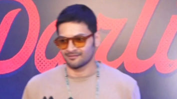 Ali Fazal poses a Namaste for the paps