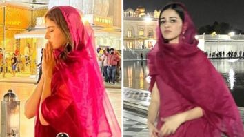 Ananya Panday seeks blessings at Delhi’s Bangla Sahib ahead of Liger release, shares pictures