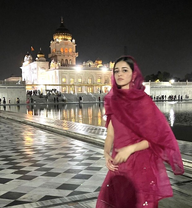 Ananya Panday seeks blessings at Delhi’s Bangla Sahib ahead of Liger release, shares pictures Ananya Panday seeks blessings at Delhi’s Bangla Sahib ahead of Liger release, shares pictures