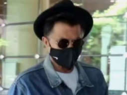 Anil Kapoor spotted at the airport in a funky hat